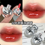 Pink Coco Heart Mirror Lip Gloss