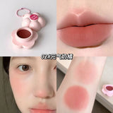 Gege Bear Multi-purpose Flower Lip and Cheek Mud Keychain