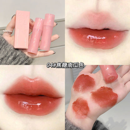 Gege Bear Pink Glass Glaze - Douyin Shop