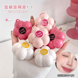 Gege Bear Multi-purpose Flower Lip and Cheek Mud Keychain