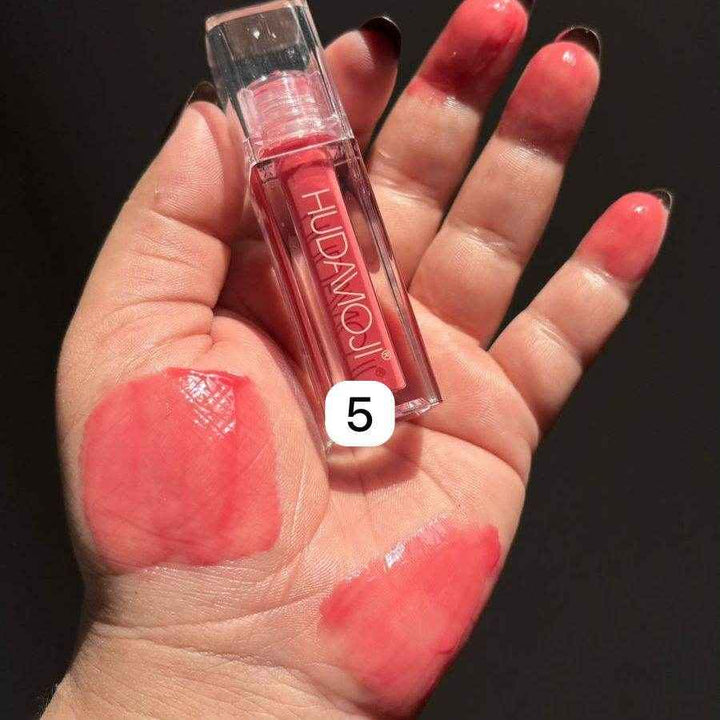 Hudamoji Lip Gloss (Huda Beauty Faux Filler Extra Shine Lip Gloss Dupe)