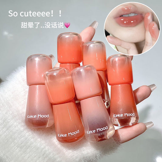 Keke Mood Water Bare Lip Gloss - Douyin Shop