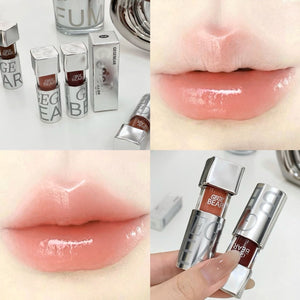 Gege Bear Silver Lip Glaze - Douyin Shop