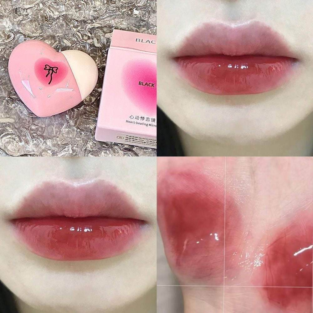 Black Nana Cupid Heart Lip Gloss