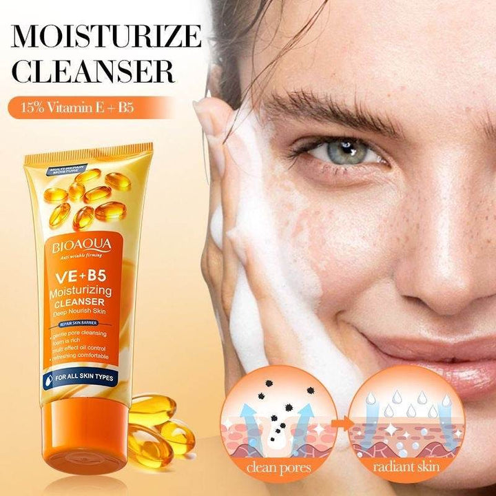 Bioaqua Vitamin E + B5 Cleanser Face Wash 100g - Douyin Shop