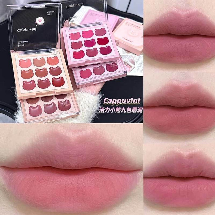 Cappuvini 9 Colours Lip and Cheek Clay - Douyin Shop