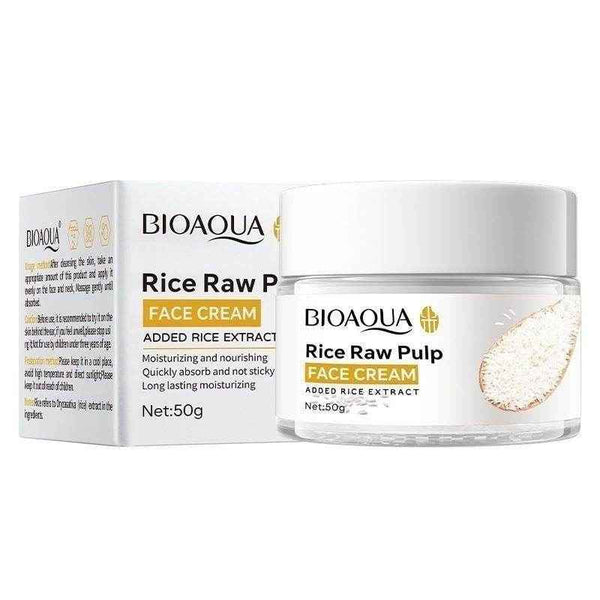 Bioaqua Rice Raw Pulp Face Moisturizer
