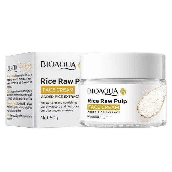 Bioaqua Rice Raw Pulp Face Moisturizer