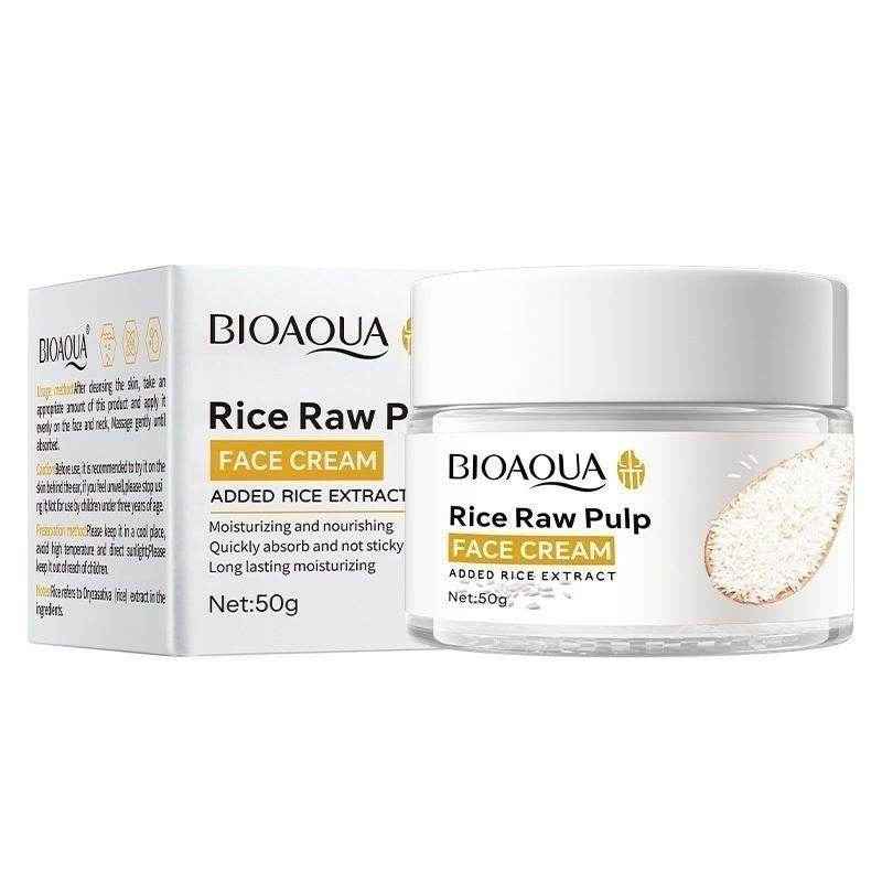 Bioaqua Rice Raw Pulp Face Moisturizer - Douyin Shop