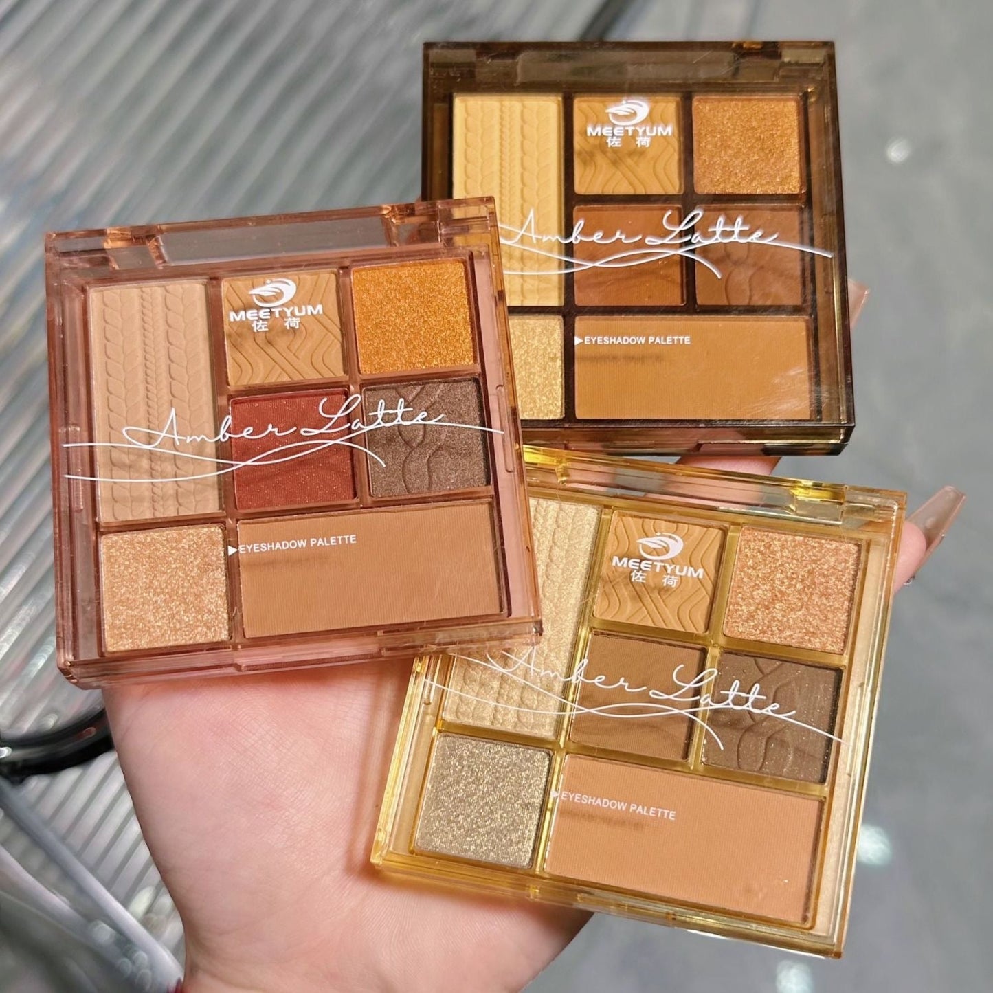 Muge Leen Amber Latte Eyeshadow Palette - Douyin Shop