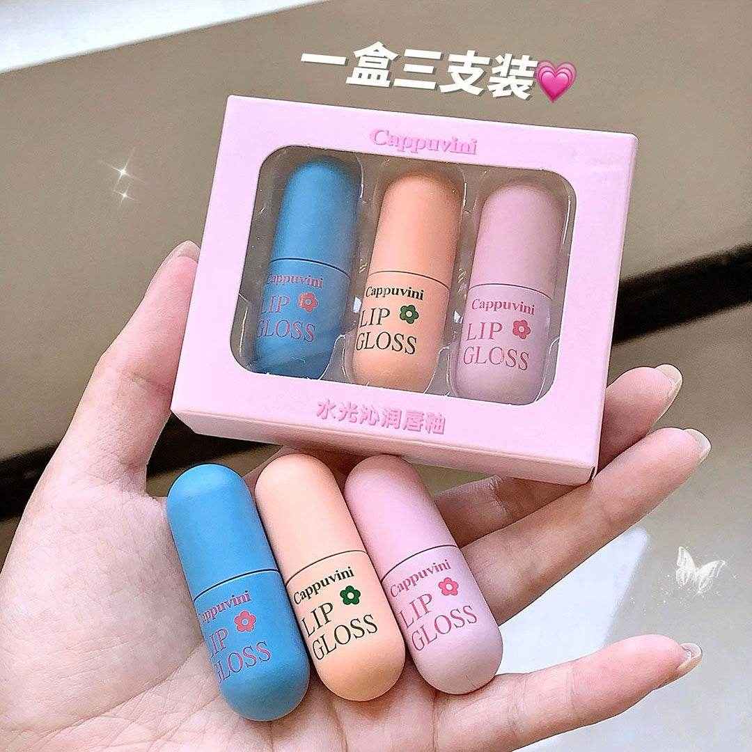 Cappuvini Pill Lip Gloss - Douyin Shop
