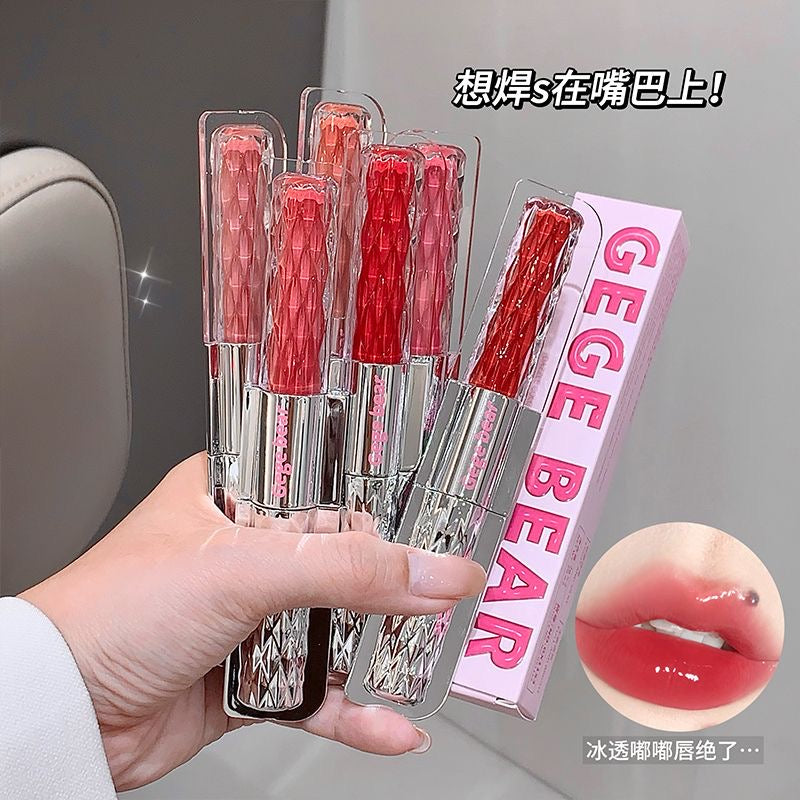 Gege Bear Dazzle Color Double-Headed Lip Glaze