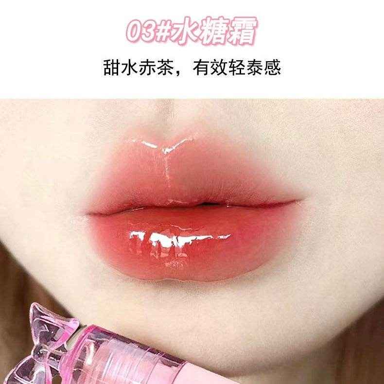 Daimanpu Ice Transparent Butterfly Watery Lip Glaze - Douyin Shop