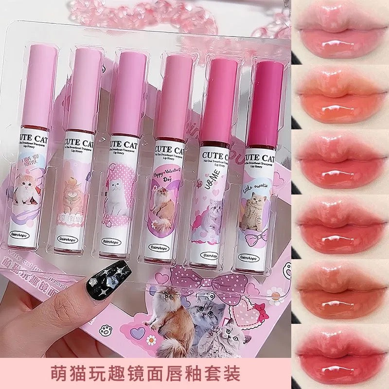 DaimAnpu Cute Cat Lip Glaze - Douyin Shop