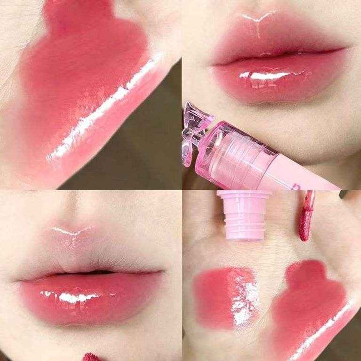 Daimanpu Ice Transparent Butterfly Watery Lip Glaze - Douyin Shop