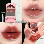Cappuvini Retro Phone Lip Gloss with Applicator (2 shades in 1)