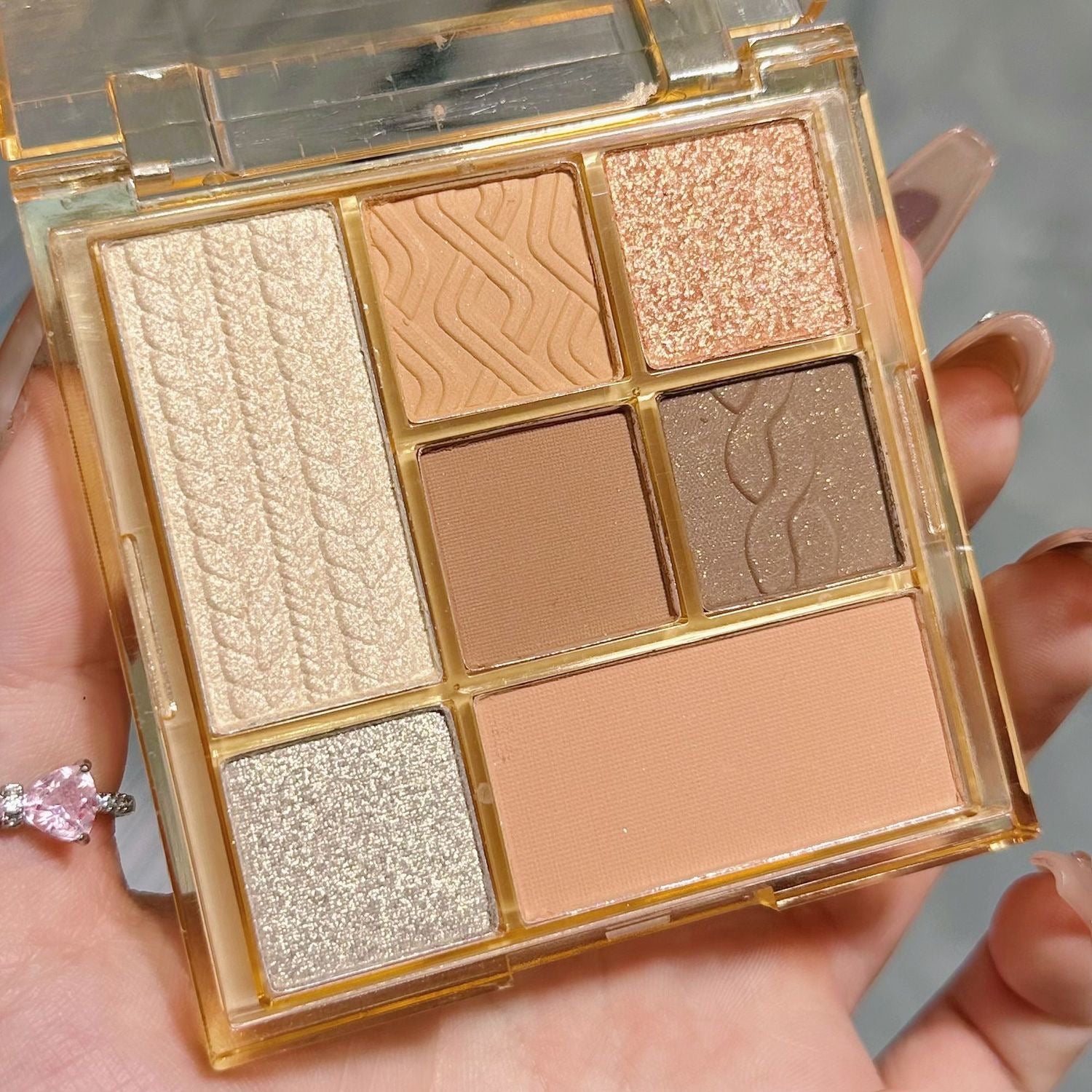 Muge Leen Amber Latte Eyeshadow Palette - Douyin Shop