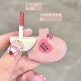 Black Nana Cupid Heart Lip Gloss