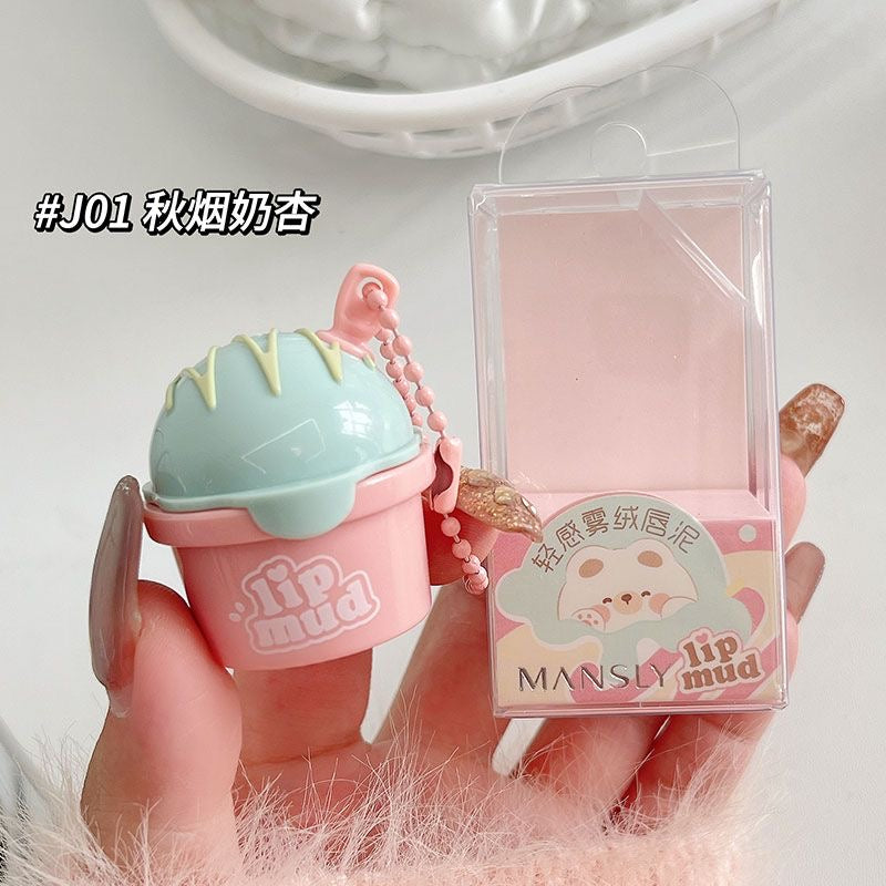 Mansly Lip Mud Keychain - Douyin Shop