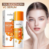 Sadoer Vitamin C Sea Buckthorn + Fruit Acid Antioxidant Hydrating Toner 98% Natural Intensive Moisturizing Rapid Absorption Soothing Nourishing 120ml