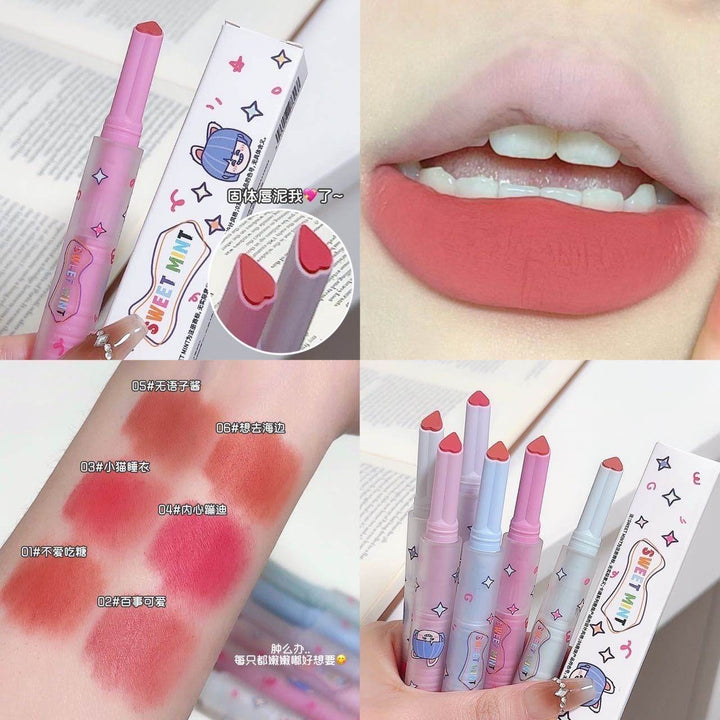 Sweet Mint Cartoon Series Lip Mud Pen - Douyin Shop
