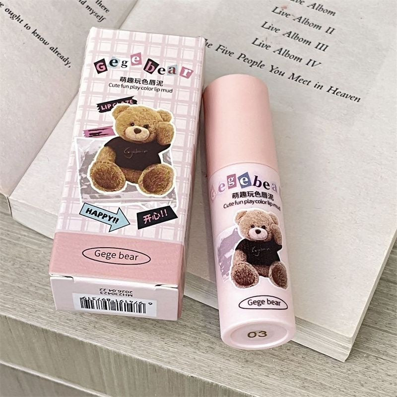 Gege Bear Velvet Bear Lip - Douyin Shop