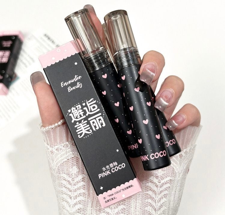 Pink Coco Encounter Beauty Lip Glaze - Douyin Shop