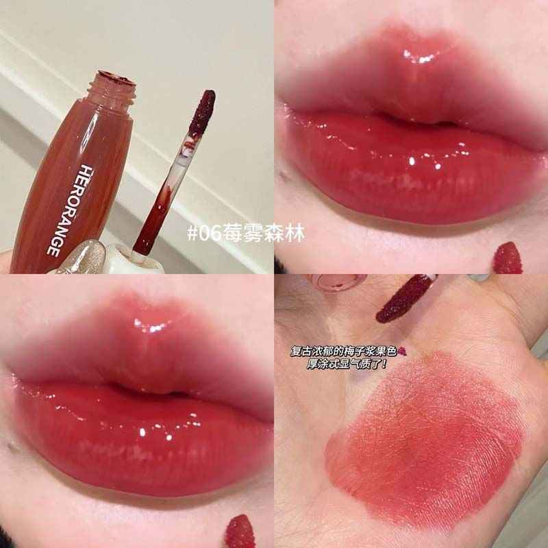 Herorange Water Mist Soft Morror Lip Glaze