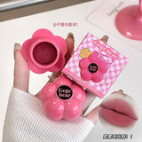 Gege Bear Multi-purpose Flower Lip and Cheek Mud Keychain