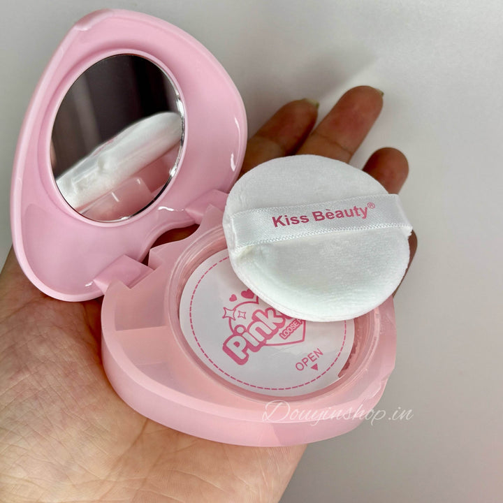 Kiss Beauty Pink Me Loose Powder - Douyin Shop