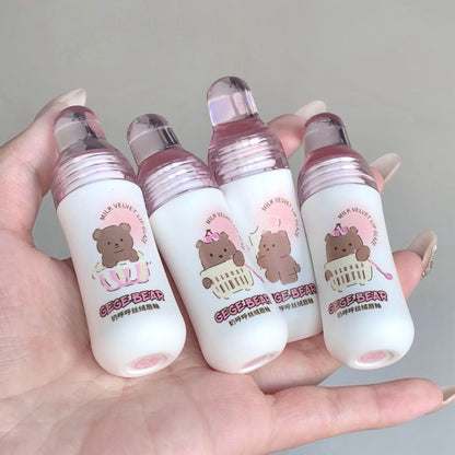 Gege Bear Milk Velvet Lip Glaze - Douyin Shop