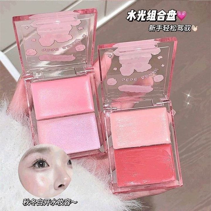 Gege Bear Twin Cream Blush - Douyin Shop