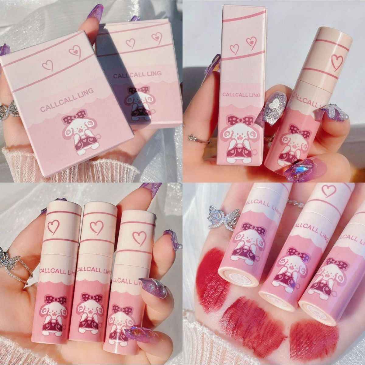 Callcall Ling Velvet Lipgloss Set - Douyin Shop