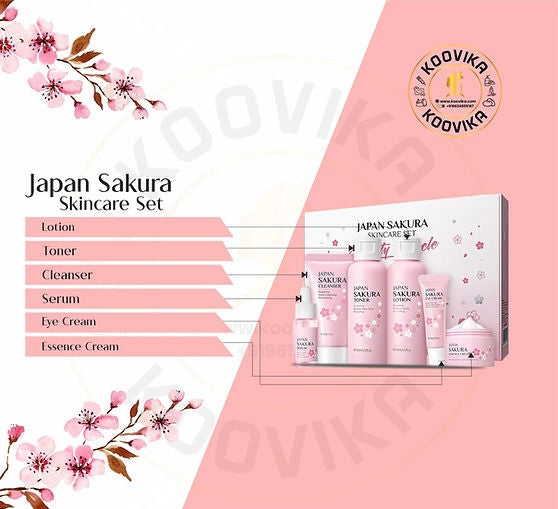 Japan Sakura Skincare Set