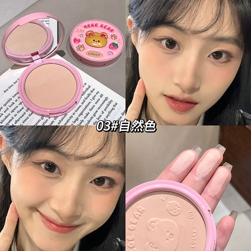 Gege Bear 3D Oil-Control Compact Setting Powder