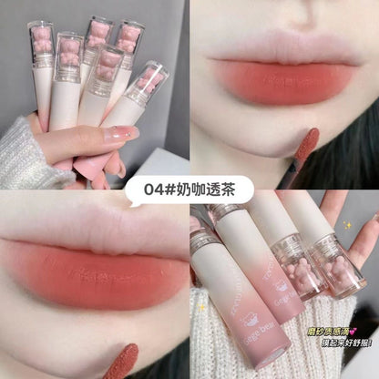 Gege Bear Pink Teddy Lip Glaze