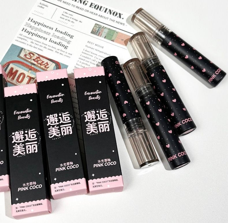 Pink Coco Encounter Beauty Lip Glaze - Douyin Shop