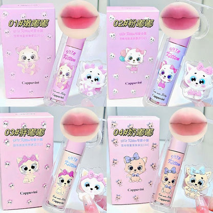 Cappuvini Cute Kitten Velvet Lip - Douyin Shop