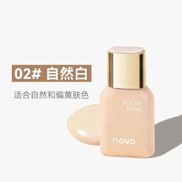 Novo Delicate Moist Foundation 02 - Douyin Shop