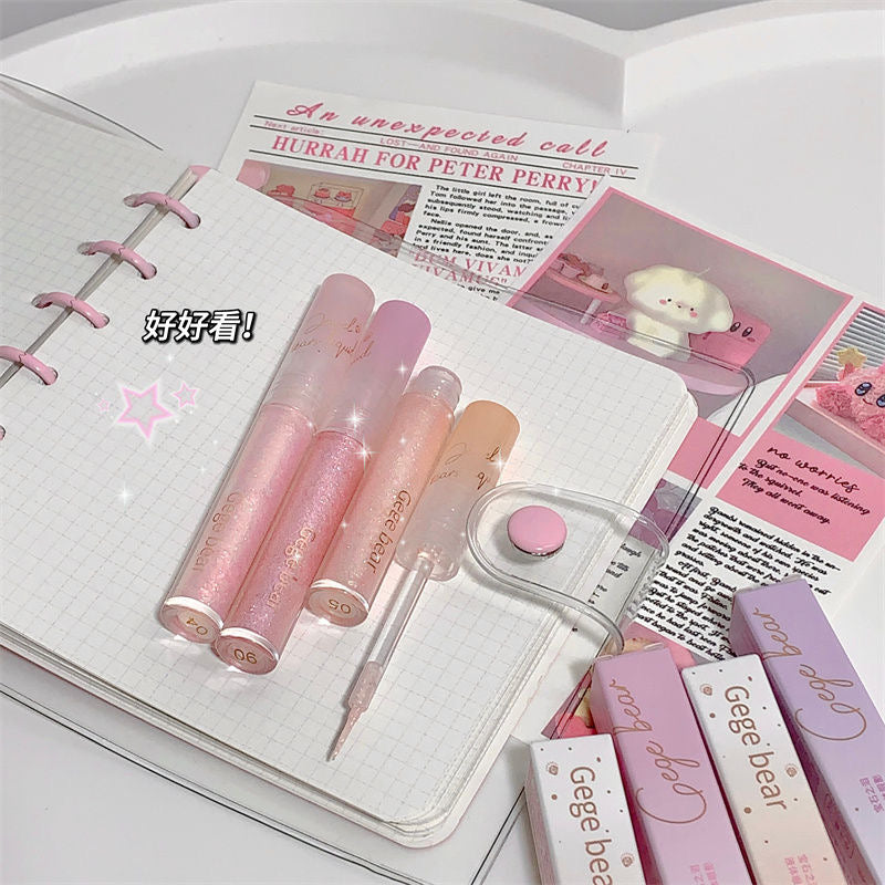 Gege Bear Glittery Eyeshadow - Douyin Shop