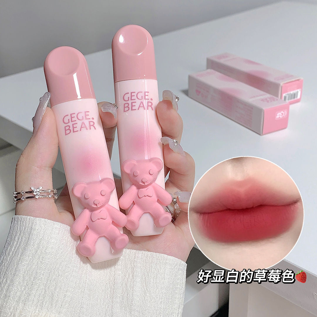 Gege Bear Teddy Lips Glaze - Douyin Shop