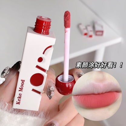 Keke Mood Cherry Lip Glaze - Douyin Shop