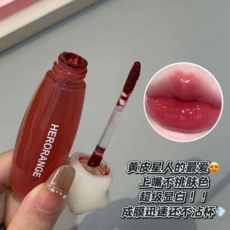 Herorange Water Mist Soft Morror Lip Glaze