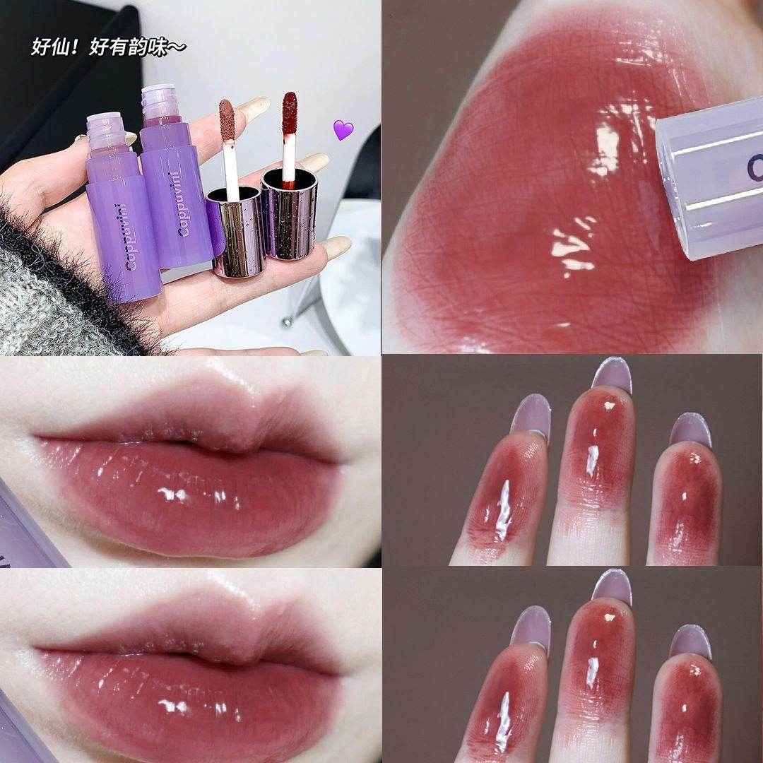 Cappuvini Whisking Snow Flow Purple Lip Glaze - Douyin Shop