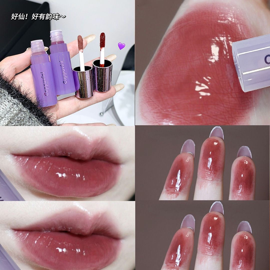 Cappuvini Purple Lip Glaze - Douyin Shop