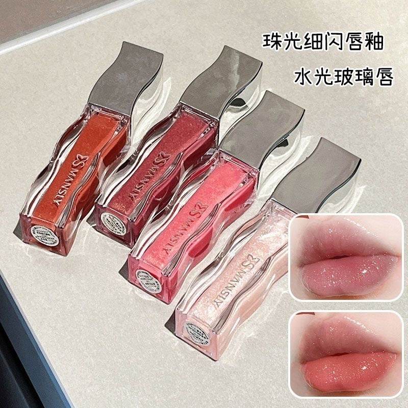 Mansly Shiny Lip Gloss (Gisou Honey Infused Hydrating Lip Oil Dupe) - Douyin Shop