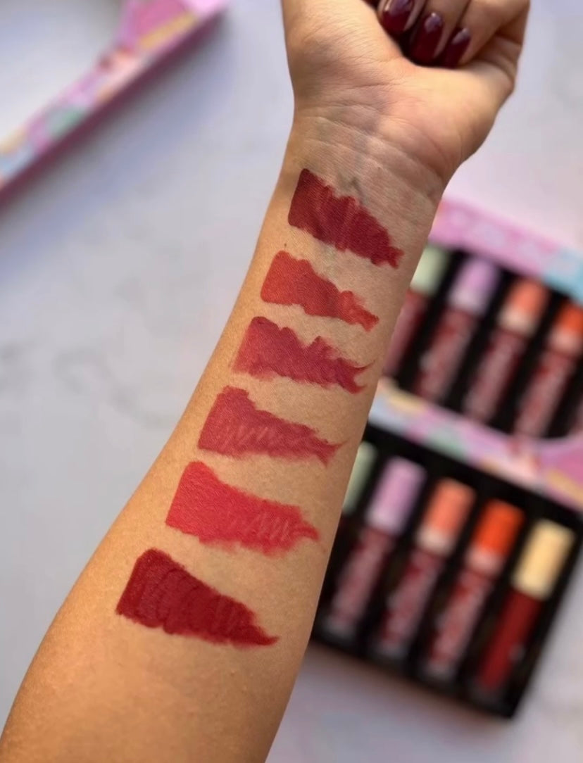 Color Castile Sweet Cake Matte Lips Set (6 pieces) - Douyin Shop