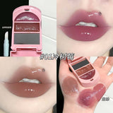 Cappuvini Retro Phone Lip Gloss with Applicator (2 shades in 1)