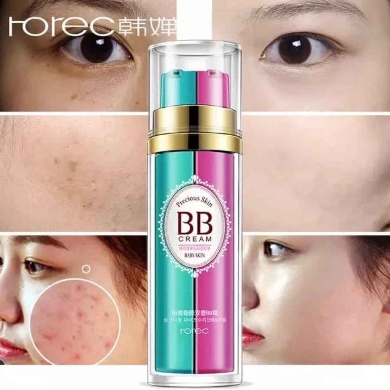 Beautiful Skin BB Cream Double Tube Primer + Foundation 50g