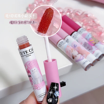 DaimAnpu Cute Cat Lip Glaze - Douyin Shop